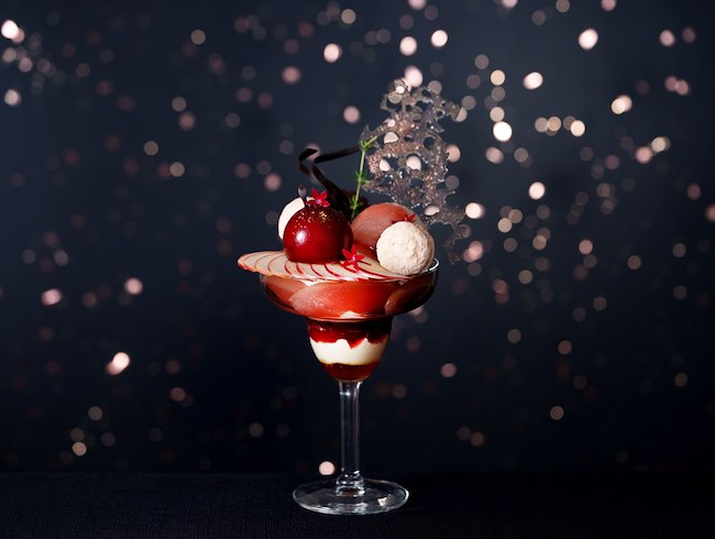 シーズナルパフェ ～アップル プラネット～